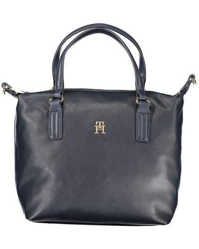 Tommy Hilfiger Polyester Handbag - Blue