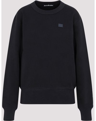 Acne Studios Cotton Sweatshirt - Black