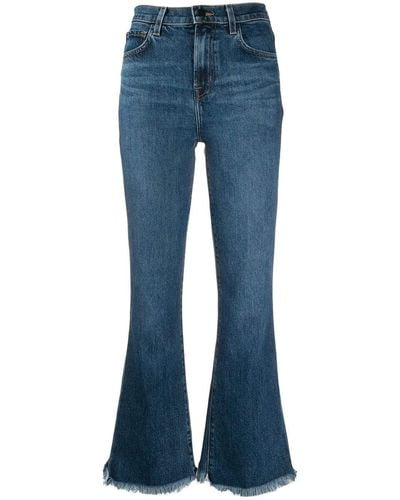 J Brand Cropped Jeans - Blue