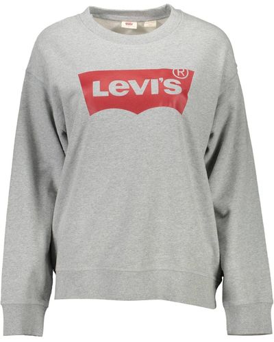 Levi's Grey Cotton Jumper