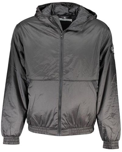 Calvin Klein Polyester Jacket - Grey
