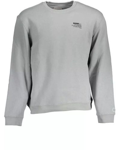 Guess Gray Cotton Sweater