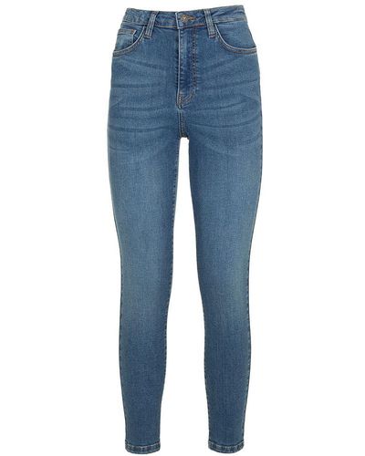 Fred Mello Blue Cotton Jeans & Pant