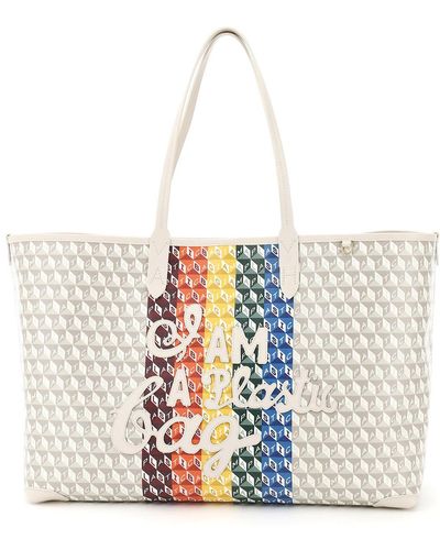 Anya Hindmarch 'i Am A Plastic Bag' Large Tote Bag - Multicolor