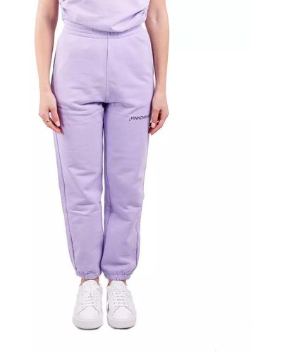 hinnominate Purple Cotton Jeans & Pant