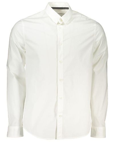 Calvin Klein Cotton Shirt - White