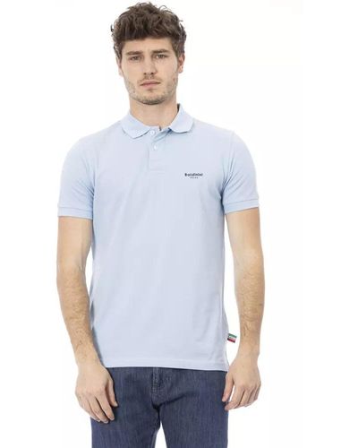 Baldinini Cotton Polo Shirt - Blue