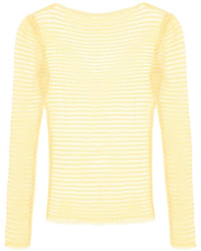 Paloma Wool Taxi Mesh Perforated - Yellow
