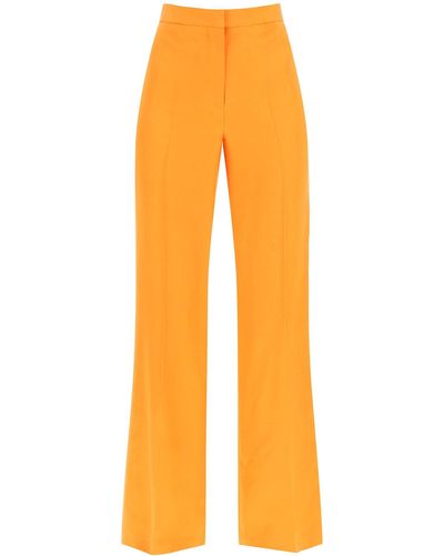 Stella McCartney Flared Tailoring Trousers - Orange
