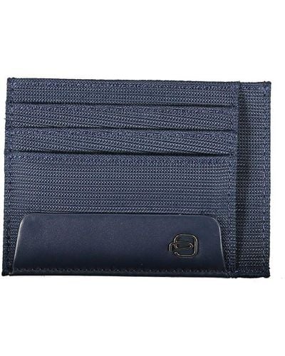 Piquadro Nylon Wallet - Blue