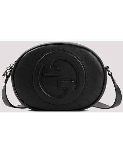 Gucci Black Blondie Leather Shoulder Bag