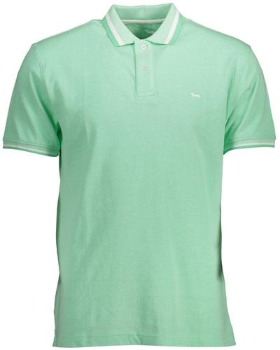 Harmont & Blaine Cotton Polo Shirt - Green