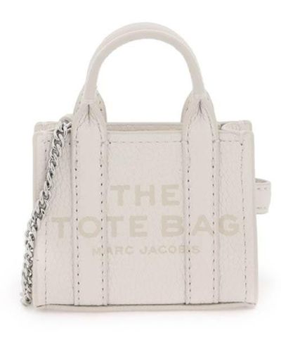 Marc Jacobs The Nano Tote Bag Charm - White