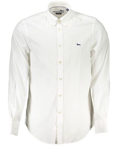 Harmont & Blaine Cotton Shirt - White