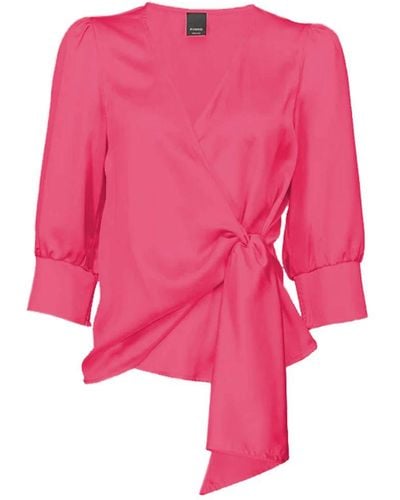 Pinko Fuchsia Polyester Dress - Pink