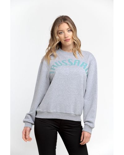 Trussardi Cotton Sweater - Gray