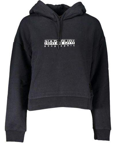 Napapijri Chic Fleece Hooded Sweatshirt - Black