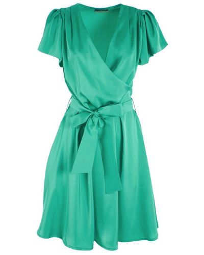 Yes-Zee Polyester Dress - Green