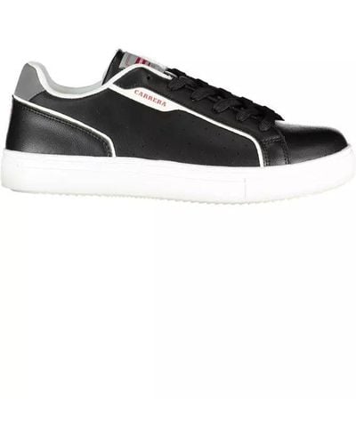 Carrera Black Polyethylene Sneaker