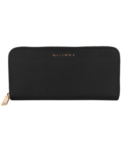 Baldinini Black Leather Wallet