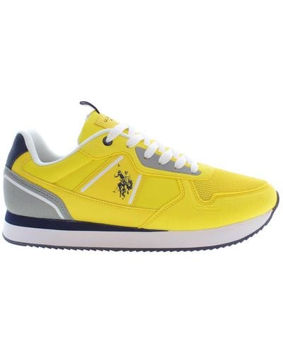 U.S. POLO ASSN. Polyester Trainer - Yellow
