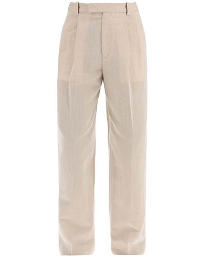 Jacquemus Title Trousers - Natural