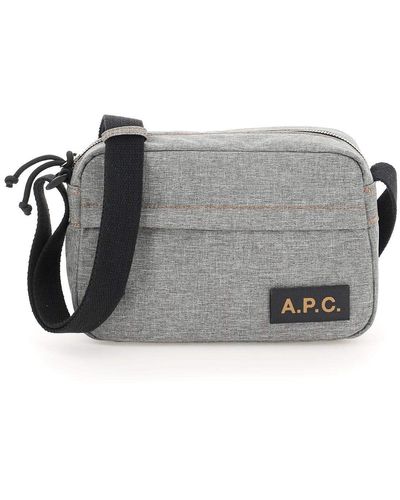 A.P.C. Protection Camera Bag Logo Patch - Gray