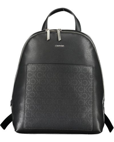 Calvin Klein Polyester Backpack - Black