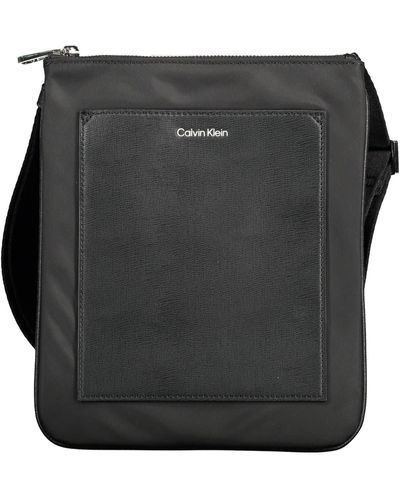 Calvin Klein Polyester Shoulder Bag - Black