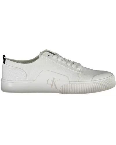 Calvin Klein Cotton Sneaker - White