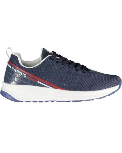 Carrera Blue Polyester Trainer