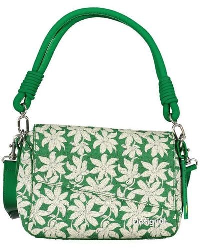 Desigual Polyethylene Handbag - Green