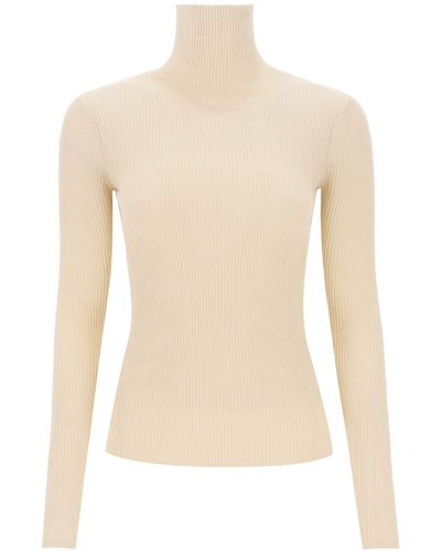 By Malene Birger Ronella Lyocell Knit Top - White