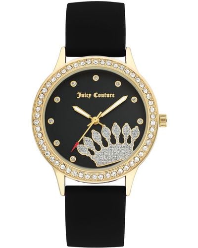 Juicy Couture Gold Watches - Black