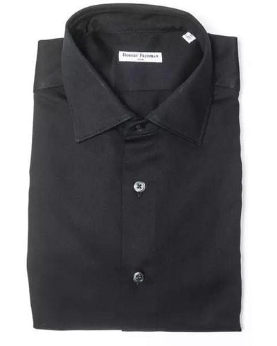 Robert Friedman Cotton Shirt - Black