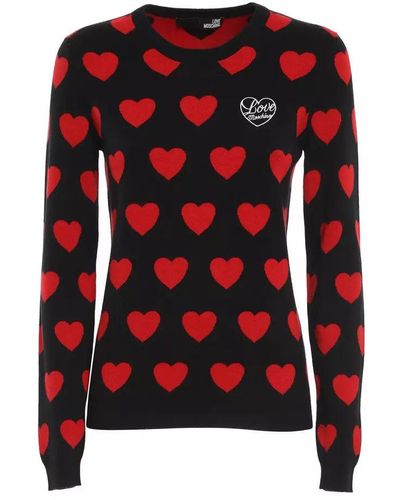 Love Moschino Polyamide Sweater - Red