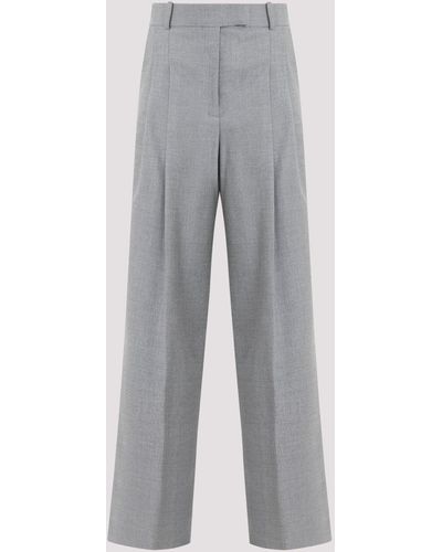 By Malene Birger Grey Melange Cymbaria Trousers