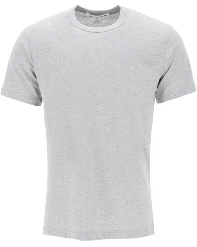 Comme des Garçons Comme Des Garcons Shirt Logo Print T-Shirt - Grey