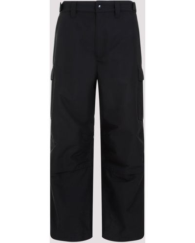 Balenciaga Black Ski Polyester Cargo Trousers