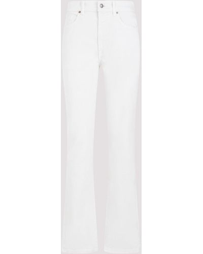 Tom Ford Soft White Cotton Trousers