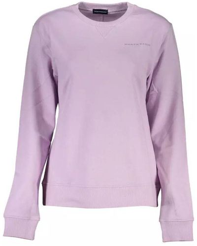 North Sails Purple Cotton Sweater