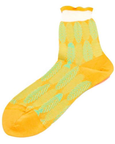 Antipast Knitted Socks Tropical - Yellow