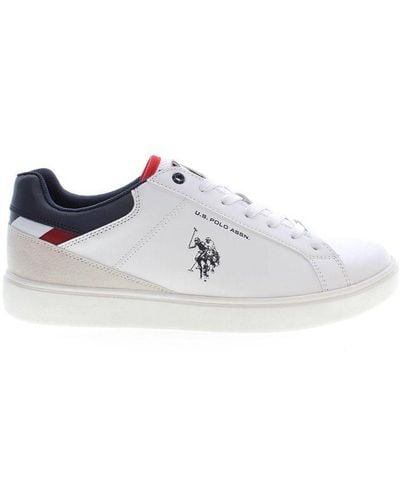 U.S. POLO ASSN. Polyester Trainer - White