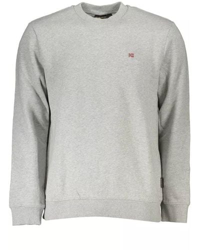 Napapijri Cotton Sweater - Gray