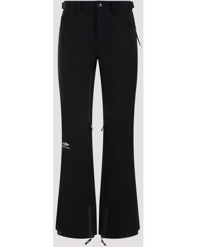 Balenciaga Black Ski Polyamide Trousers