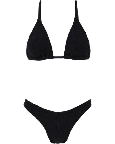 Hunza G Tammy Bikini Set For - Black