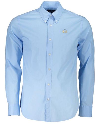 La Martina Cotton Shirt - Blue