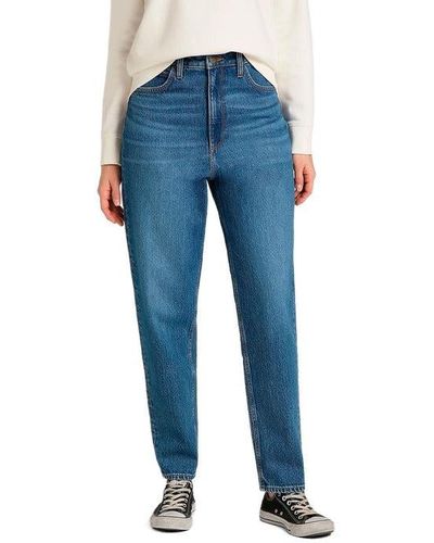 Lee Jeans Zipped And Buttoned Jeans - Blue