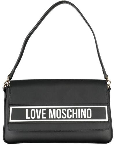 Love Moschino Polyethylene Handbag - Black