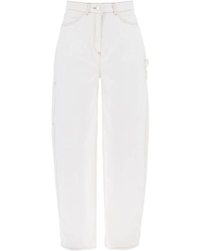 Saks Potts Organic Denim Helle Jeans In - White